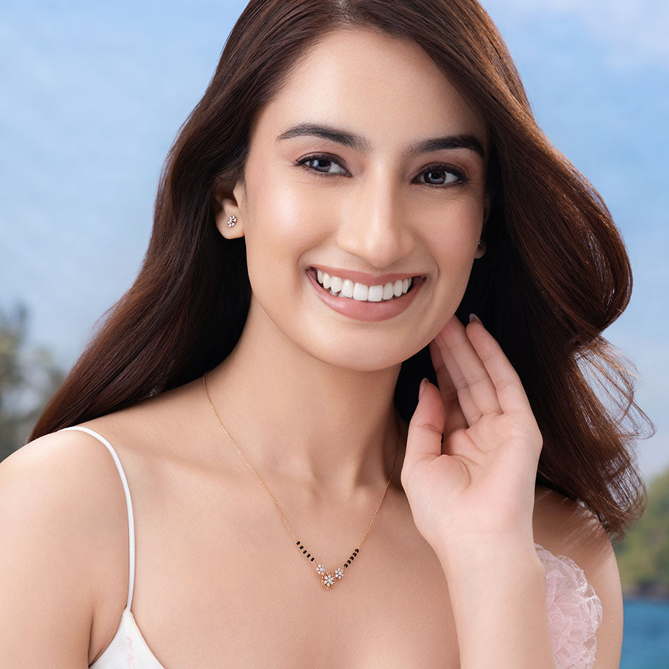 Blooming Bouquet Diamond Mangalsutra