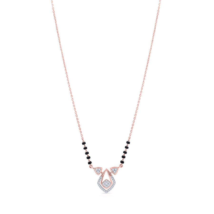 Peak Prism Diamond Mangalsutra