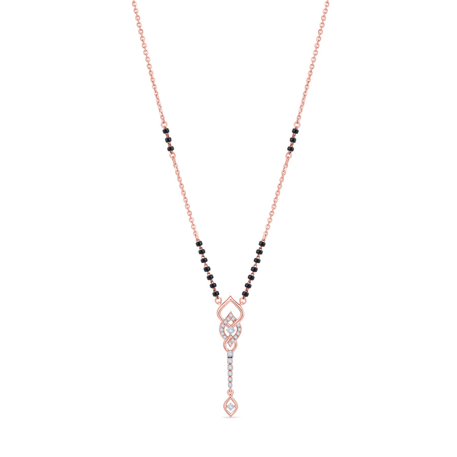 Starlit Silhouette Diamond Mangalsutra
