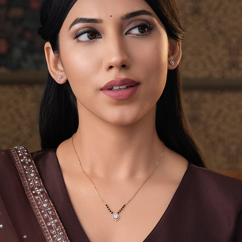 Divine Core Diamond Mangalsutra