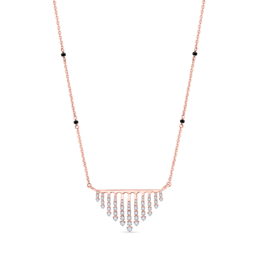 Topnotch Triangle Diamond Mangalsutra