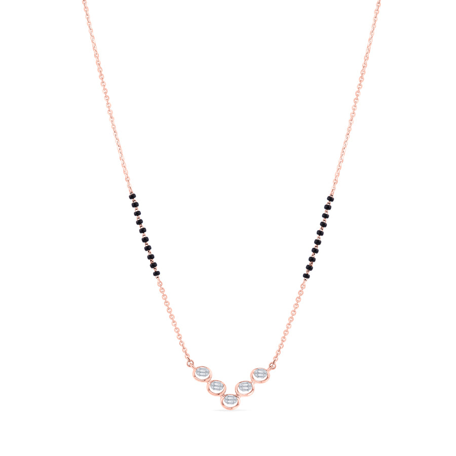 Elite Aura Diamond Mangalsutra