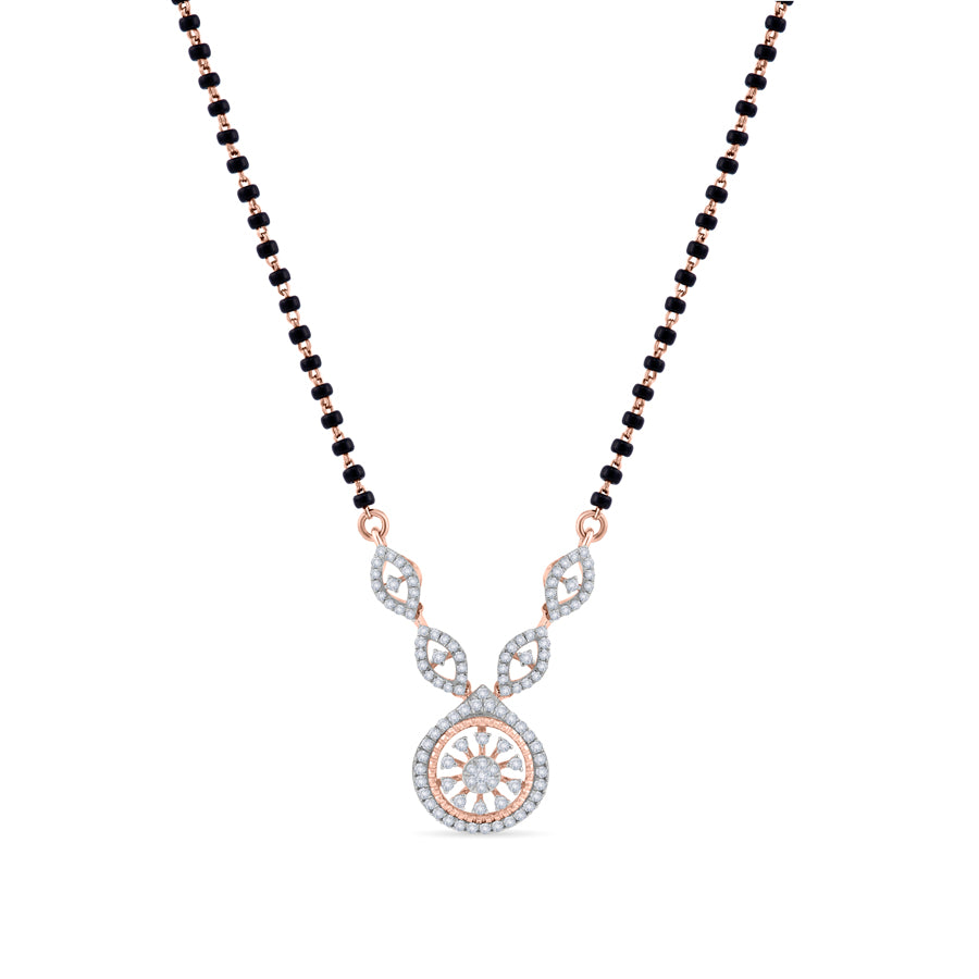 Celestial Wheel Diamond Mangalsutra
