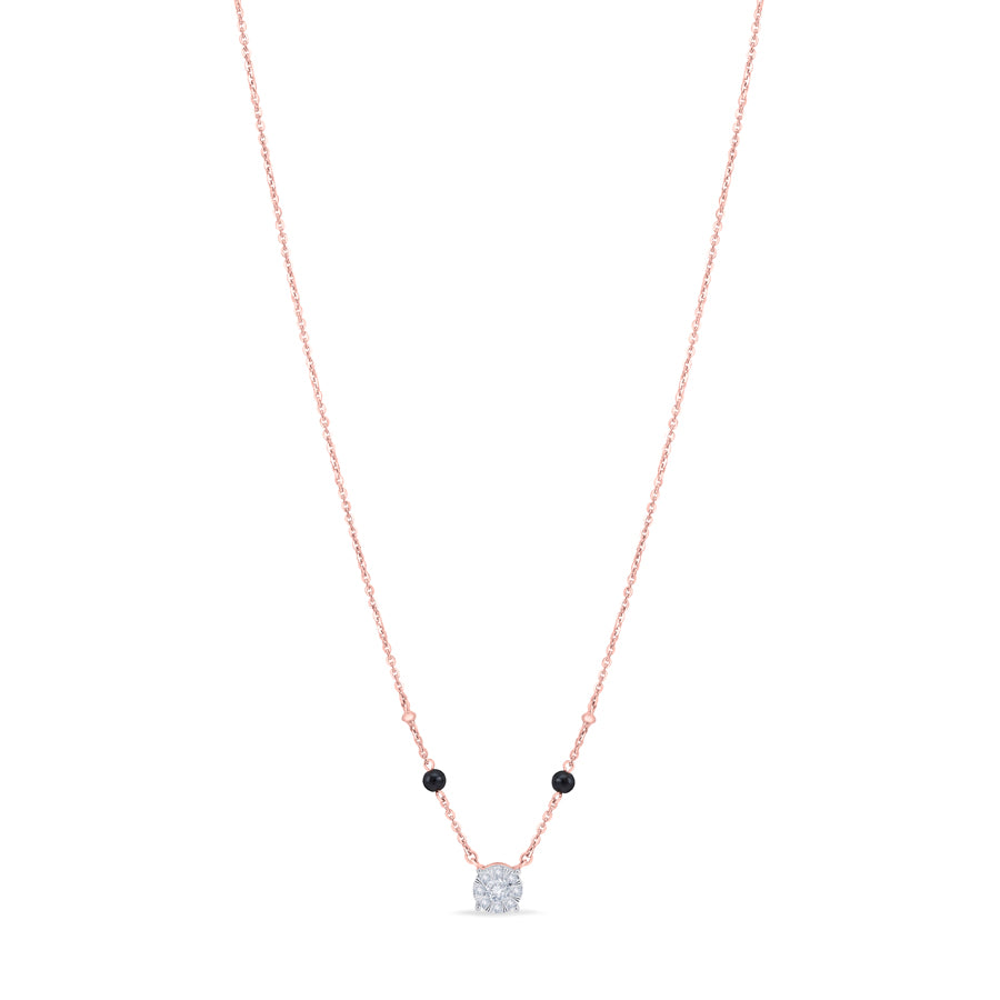 Solitaire Sparkle Diamond Mangalsutra