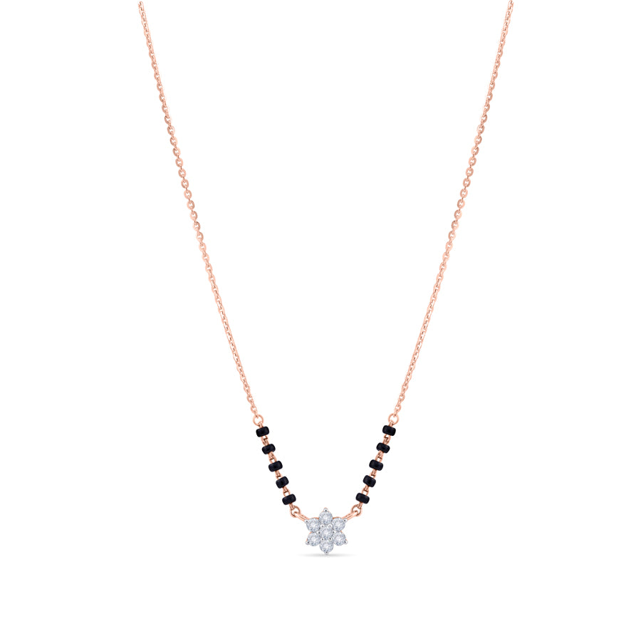Classic Floret Diamond Mangalsutra