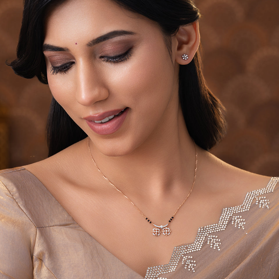 Filigree Mandala Diamond Mangalsutra