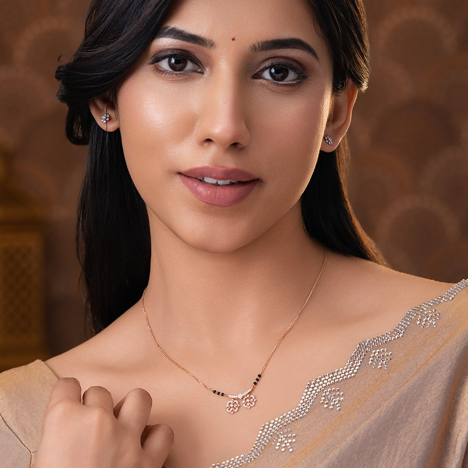 Filigree Mandala Diamond Mangalsutra