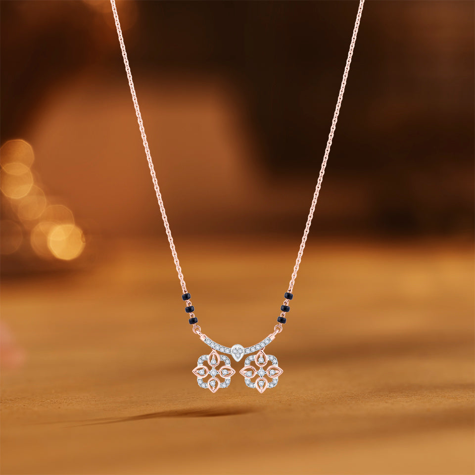 Filigree Mandala Diamond Mangalsutra