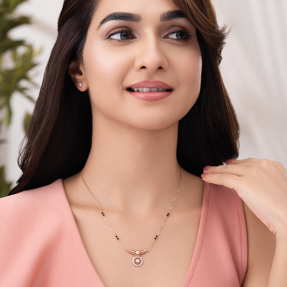 Gorgeous Grace Diamond Mangalsutra