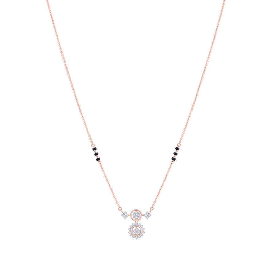 Sunbeam Bloom Diamond Mangalsutra