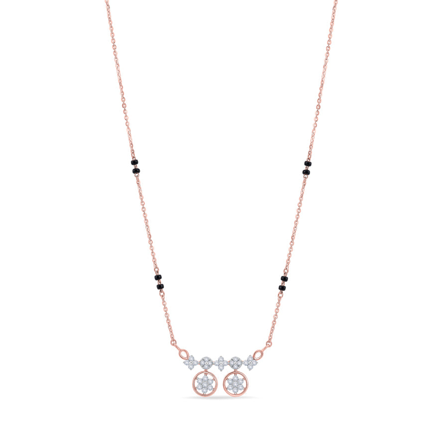 Petal Radiane Diamond Mangalsutra