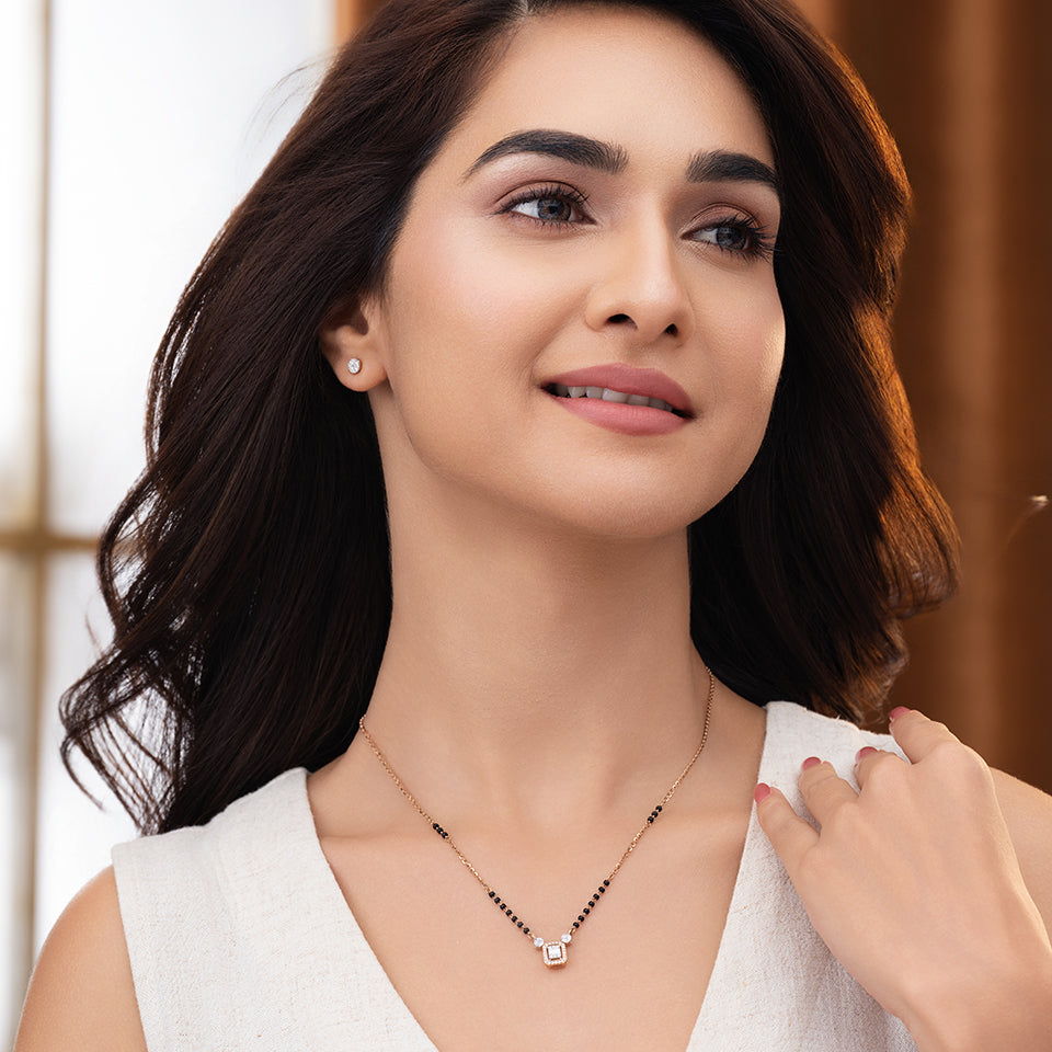 Modern Luxe Diamond Mangalsutra