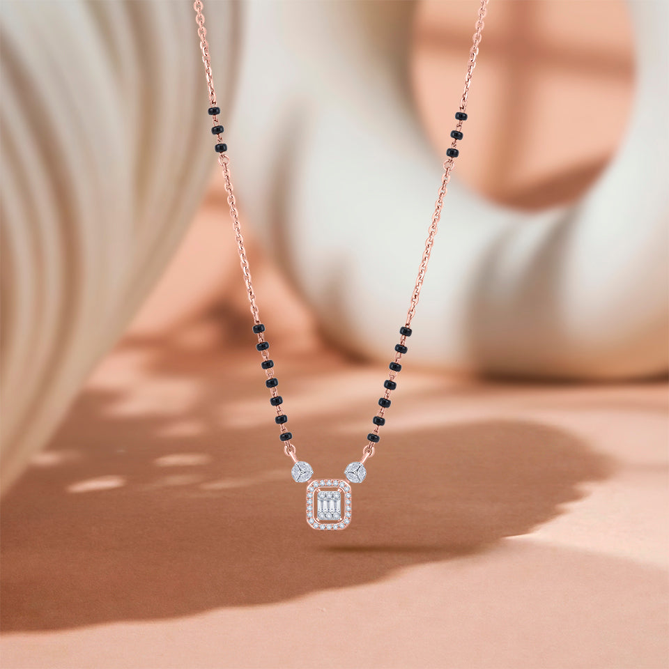 Modern Luxe Diamond Mangalsutra
