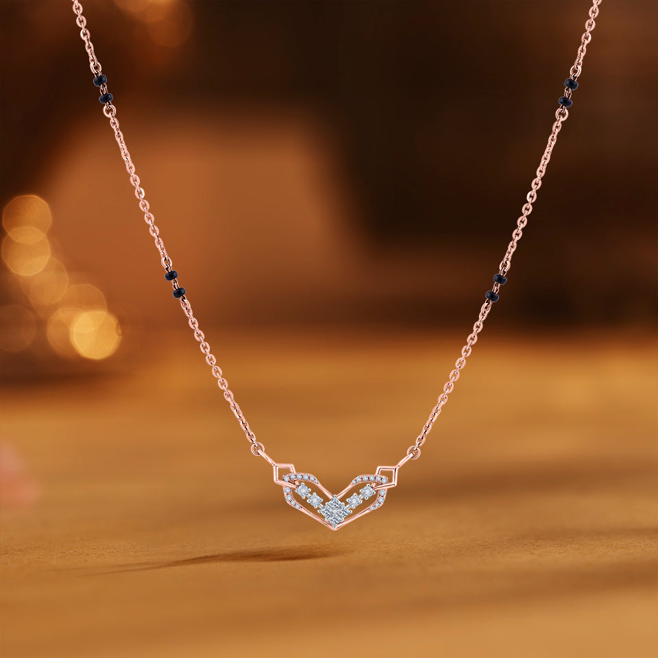 Ravishing Grace Diamond Mangalsutra