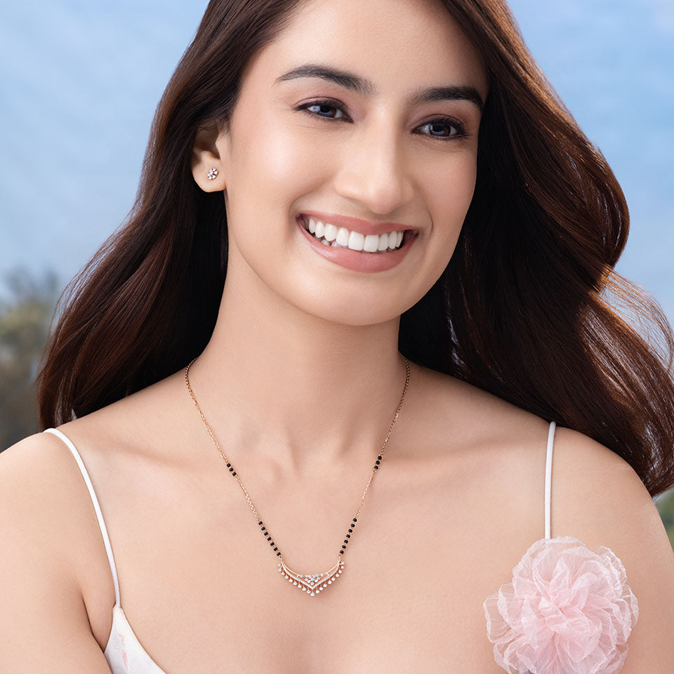 Radiant Horizon Diamond Mangalsutra