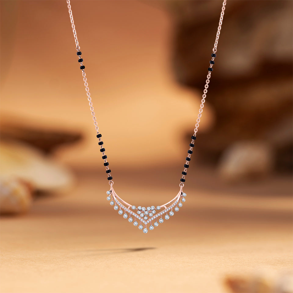 Radiant Horizon Diamond Mangalsutra
