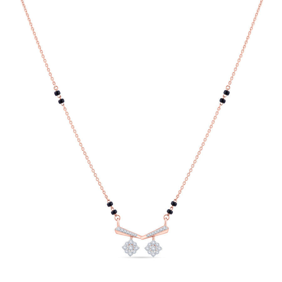 Starlit Bridge Diamond Mangalsutra