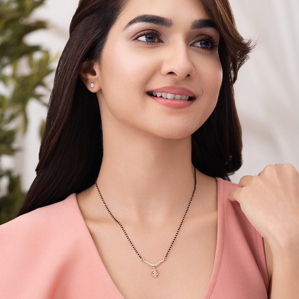 Mystic Mosiac Diamond Mangalsutra