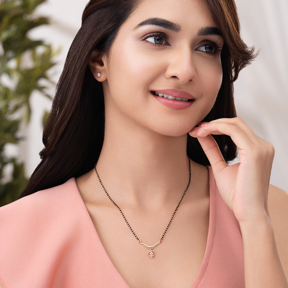 Mystic Mosiac Diamond Mangalsutra