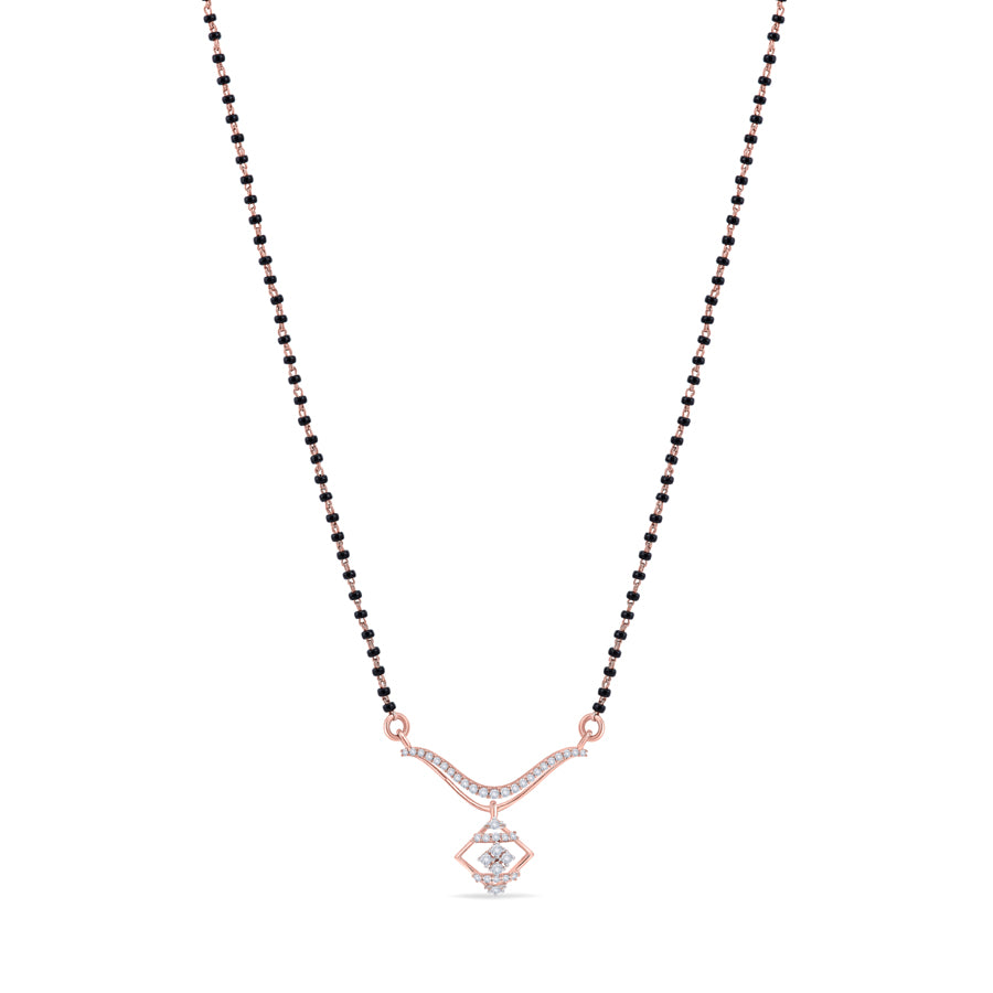 Mystic Mosiac Diamond Mangalsutra
