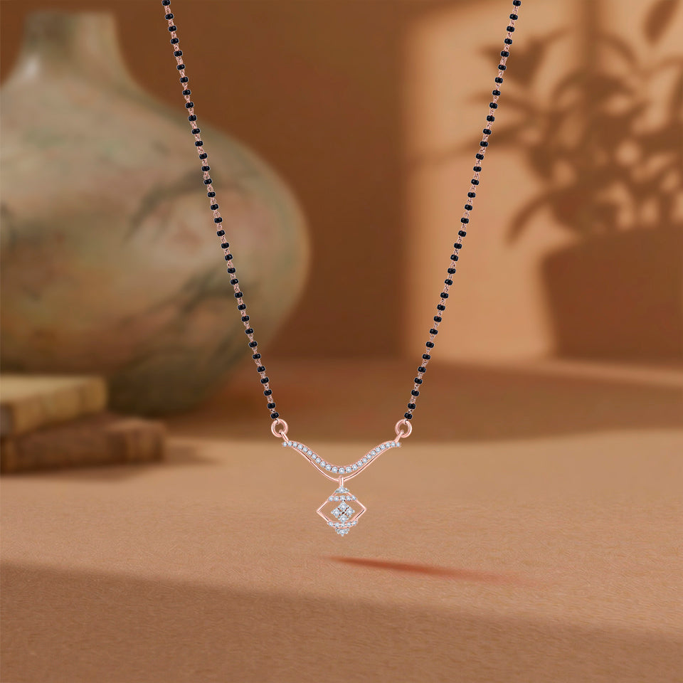 Mystic Mosiac Diamond Mangalsutra