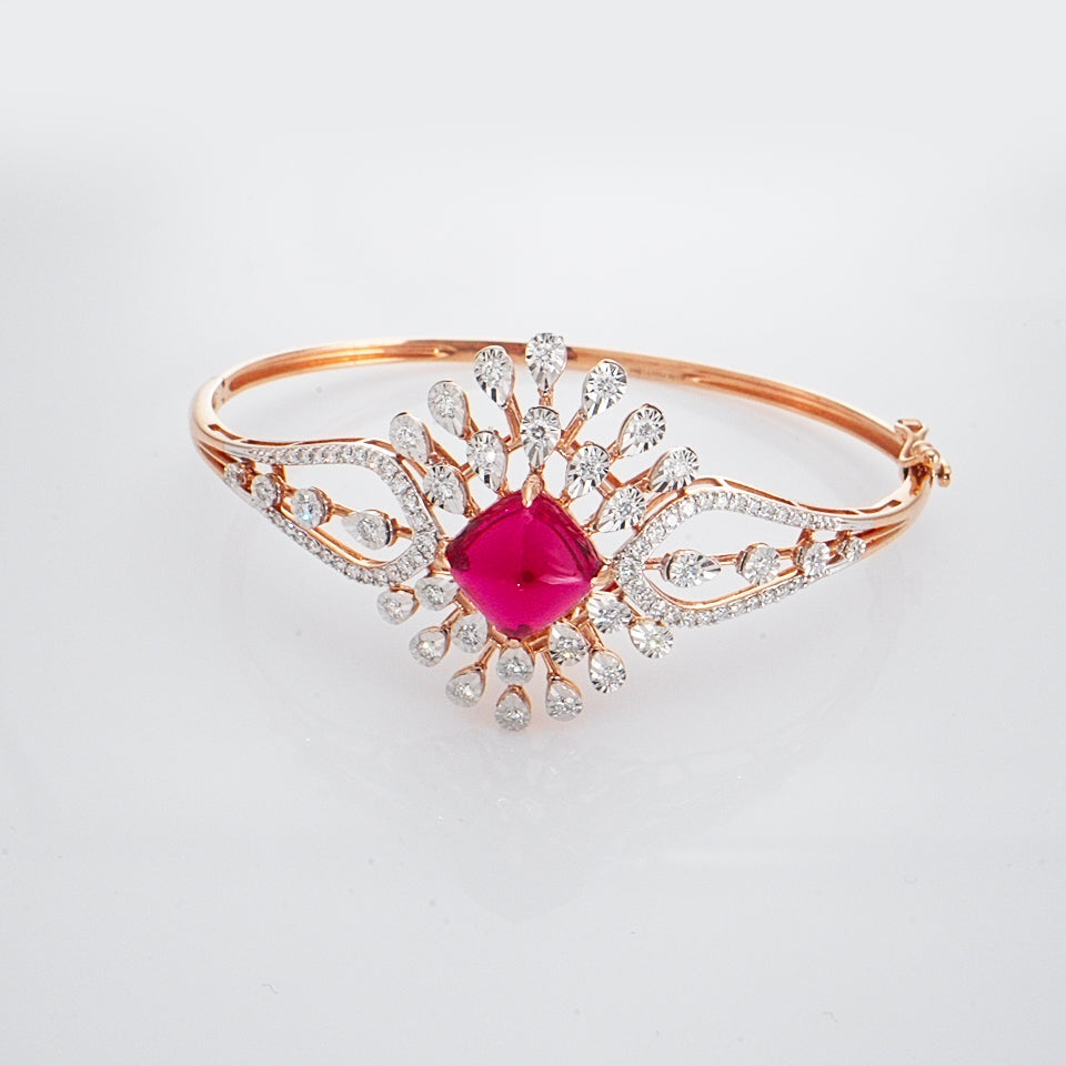 Royal Rubi Diamond Bracelet
