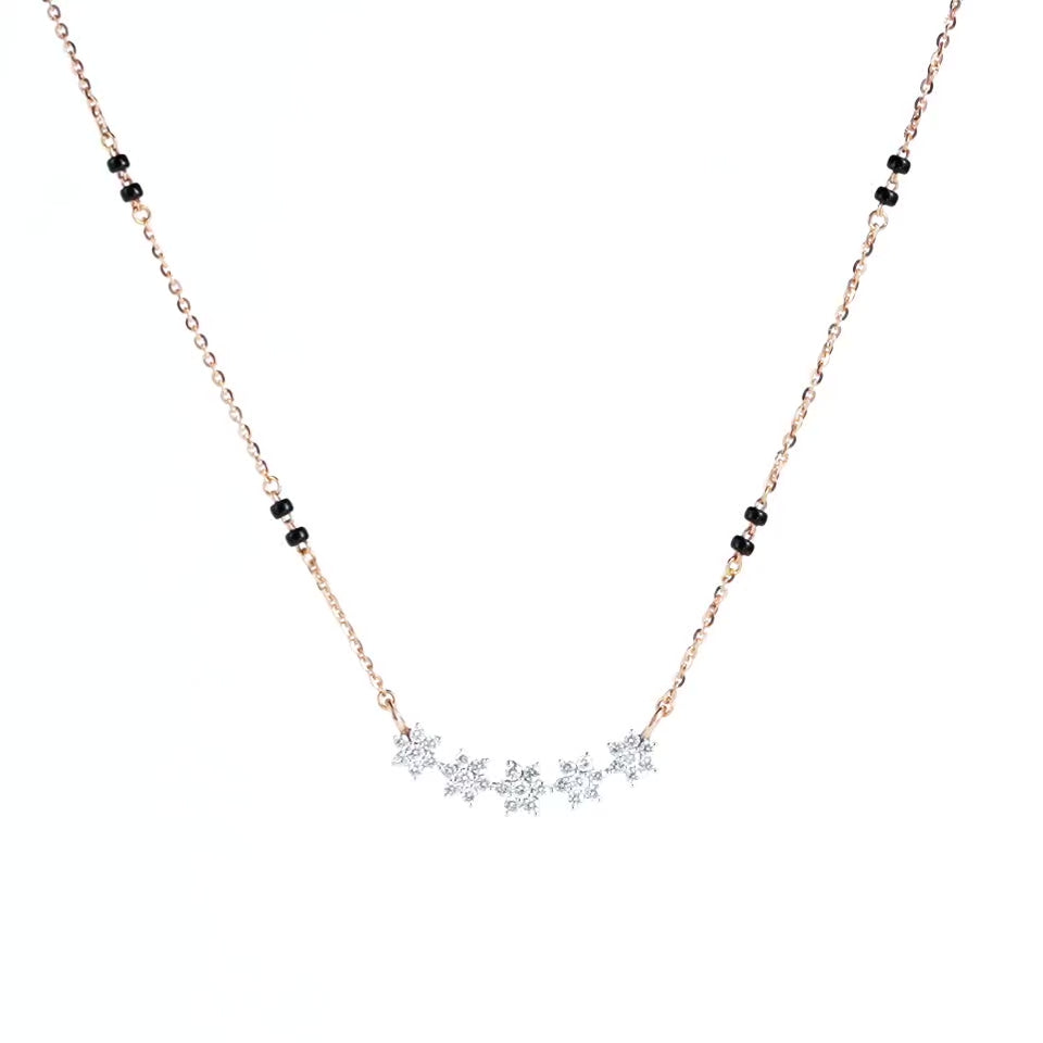 Blossom Breeze Diamond Mangalsutra