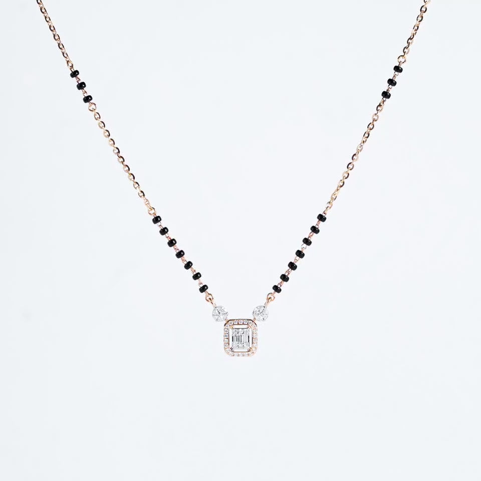 Modern Luxe Diamond Mangalsutra