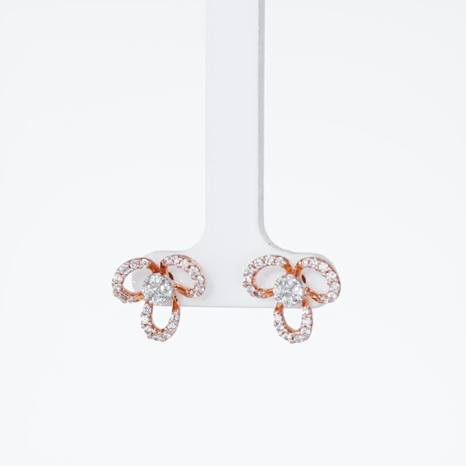 Aura Grace Diamond Earrings