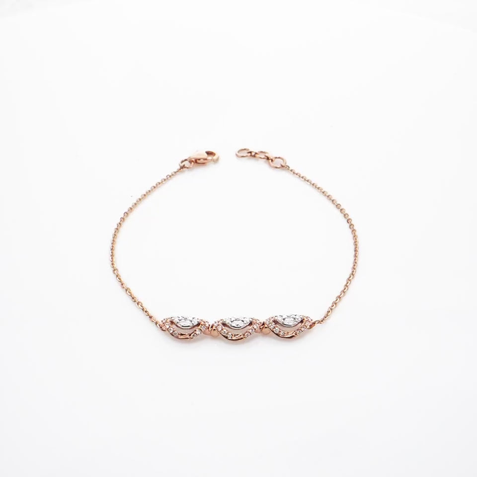 Steller Trio Diamond Bracelet