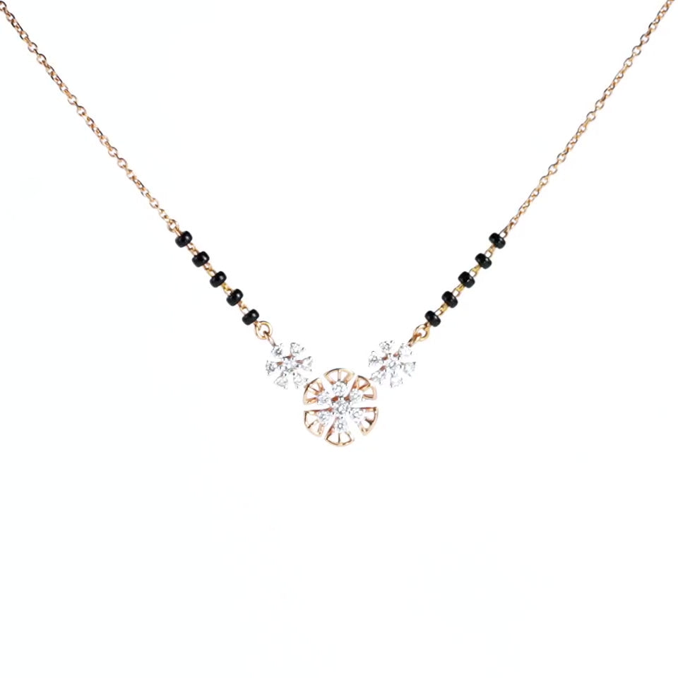Blooming Bouquet Diamond Mangalsutra