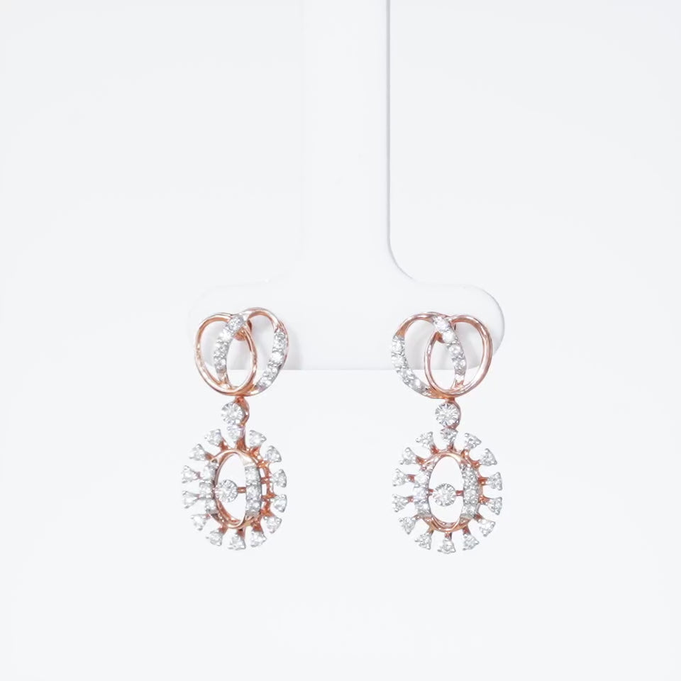 Starlight Ovals Diamond Necklace Set