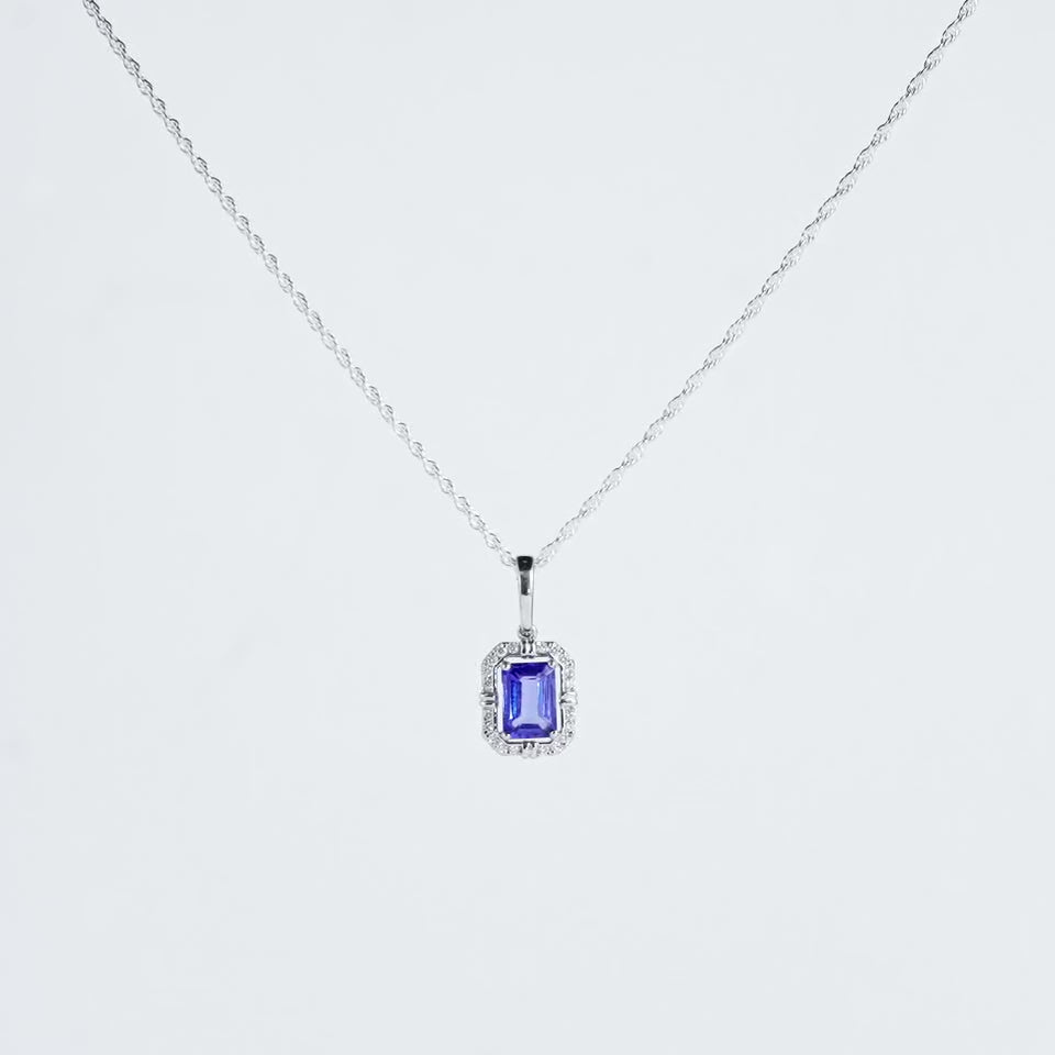Ocean Core Diamond Pendant Set
