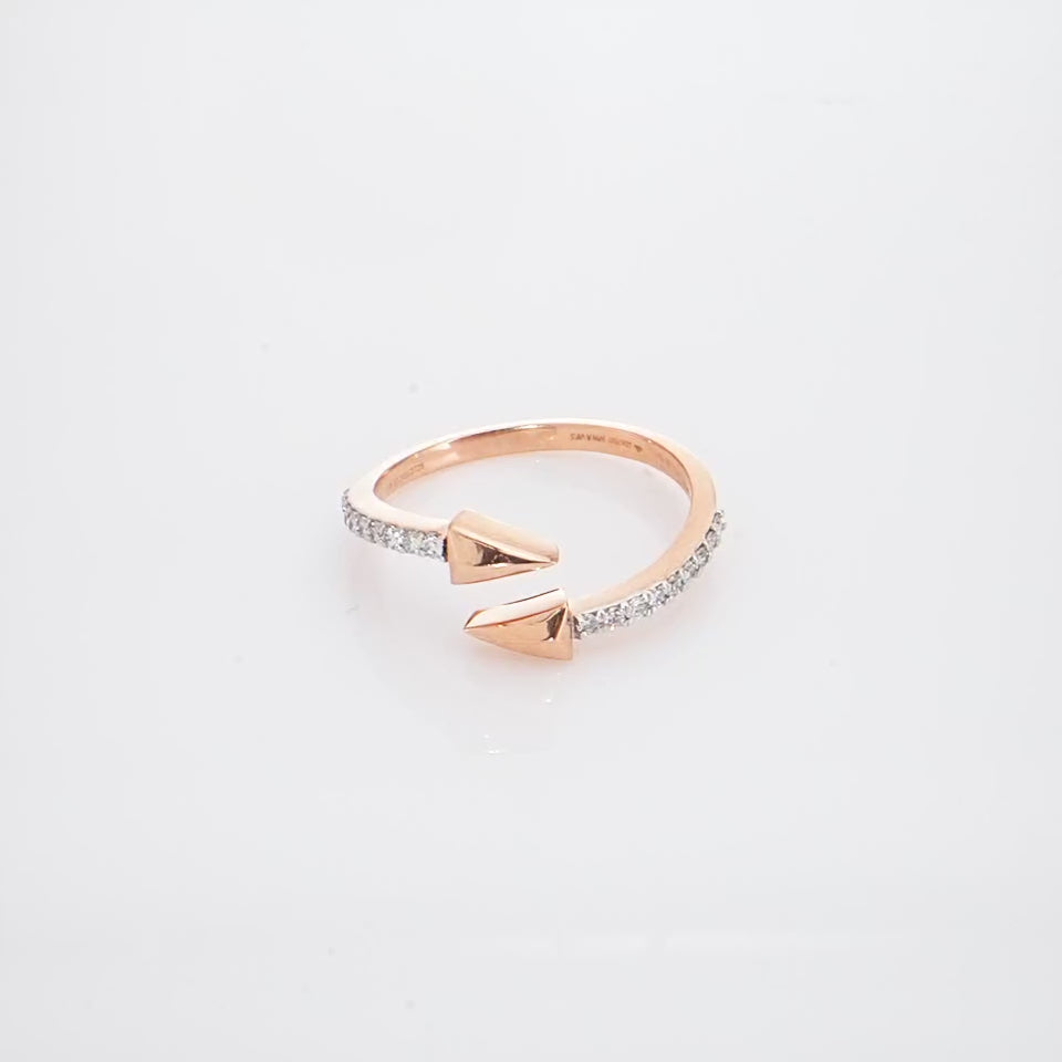Urban Edge Diamond Finger Ring