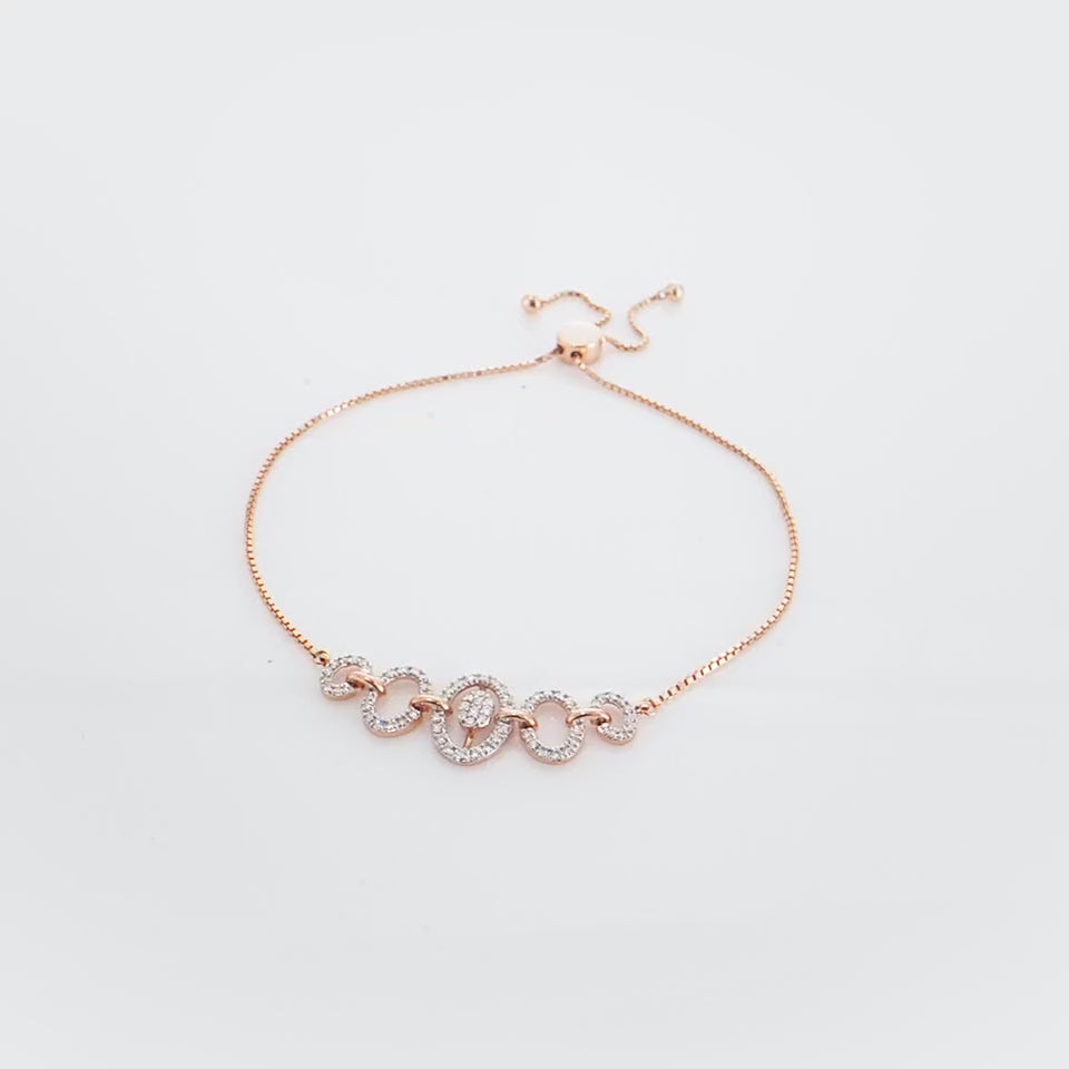 Shining Symphony Diamond Bracelet