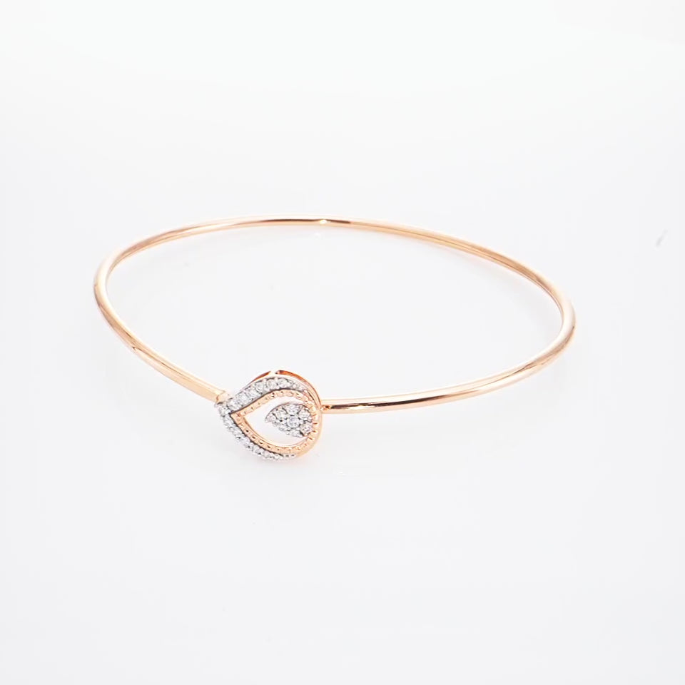 Radiant Tear Diamond Bracelet