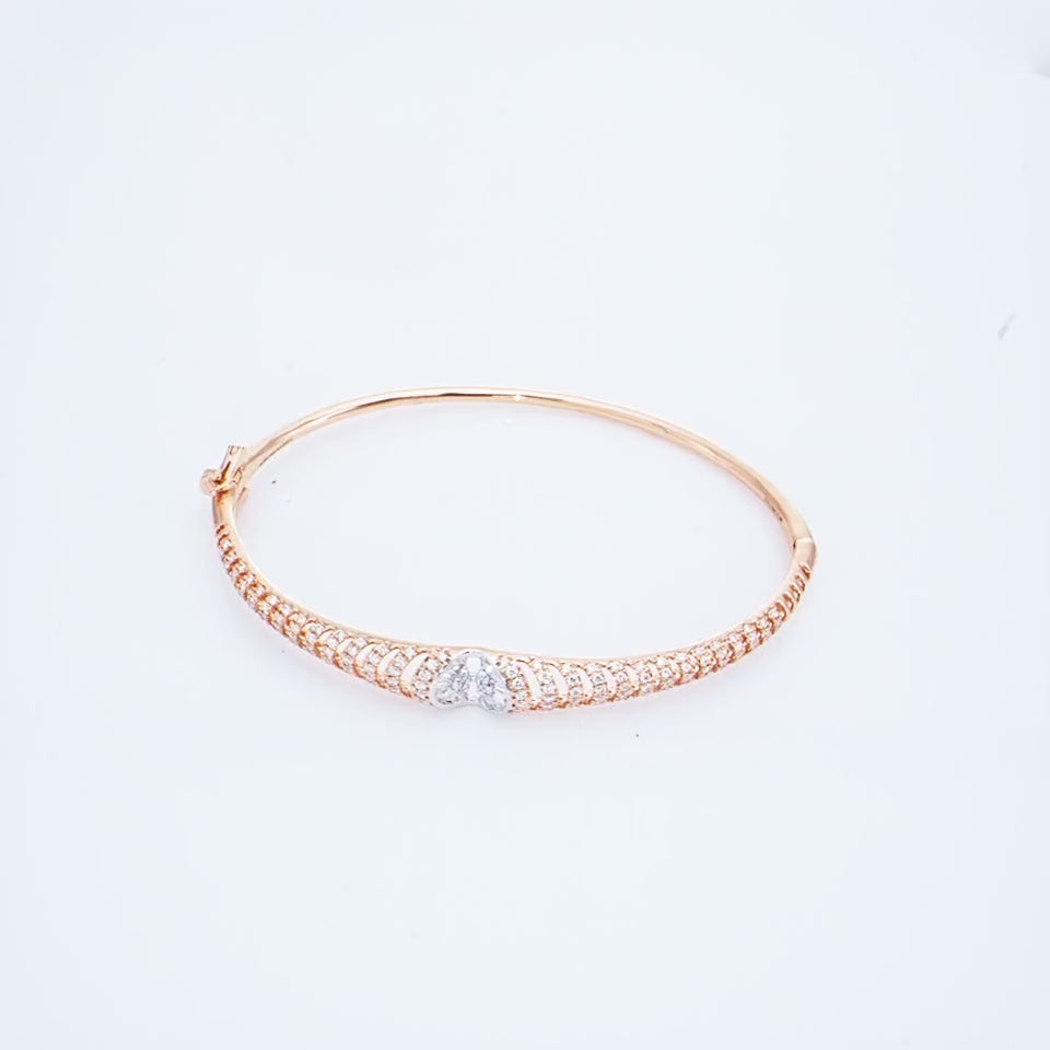 Horizon Lattice Diamond Bracelet
