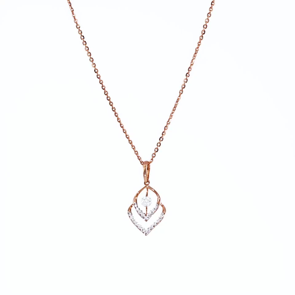 Dewdrop Marquise Diamond Necklace Set