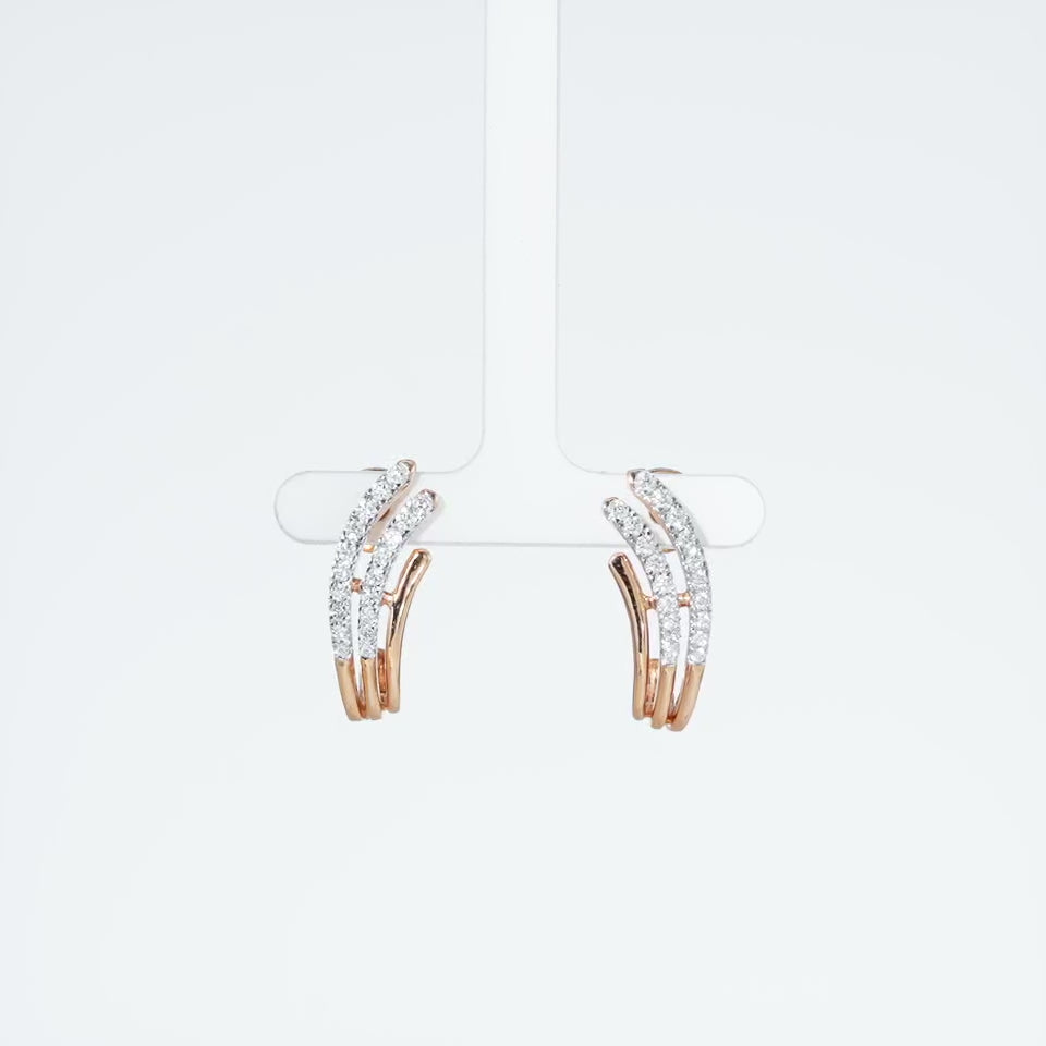 Eternal Arcs Diamond Earrings