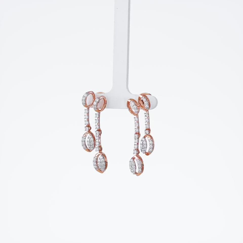 Whispering Willows Diamond Necklace Set