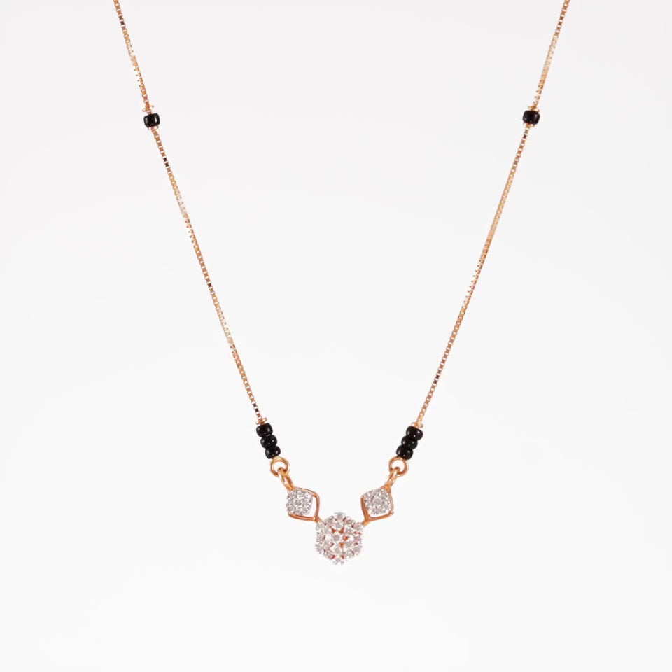 Meadow Prism Diamond Mangalsutra