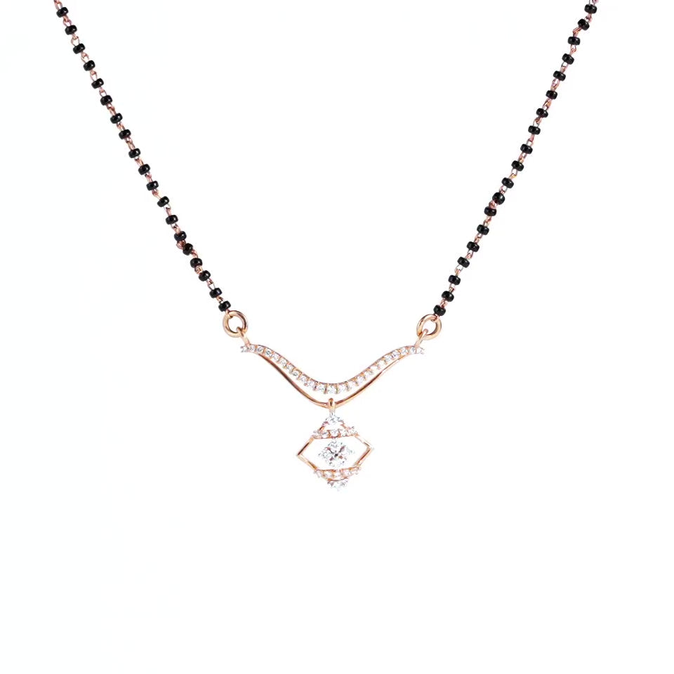 Mystic Mosiac Diamond Mangalsutra