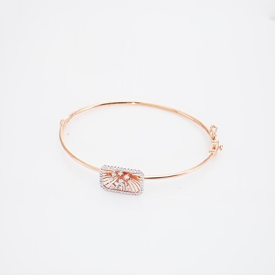 Solar Core Diamond Bracelet
