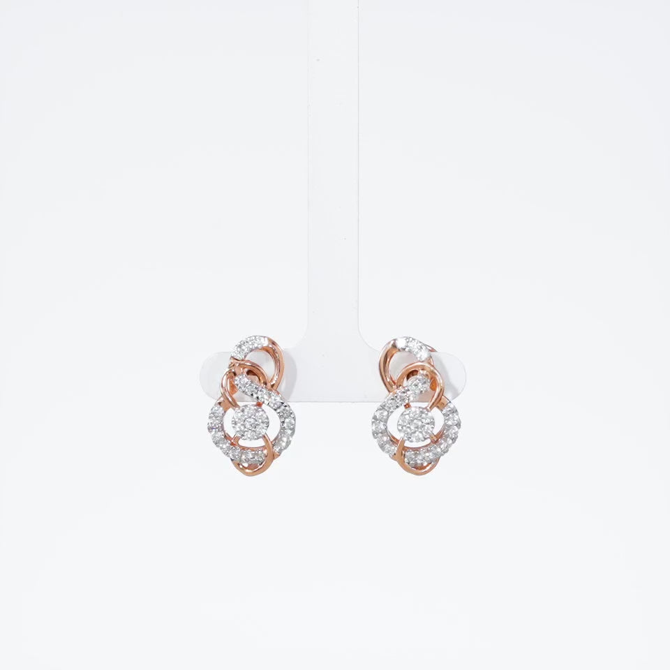 Dual Infinity Diamond Necklace Set