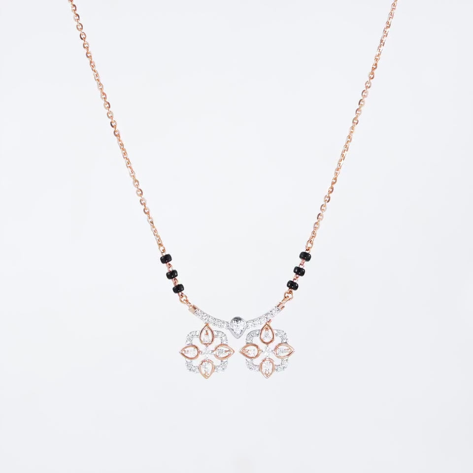 Filigree Mandala Diamond Mangalsutra
