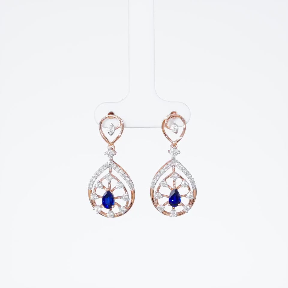 Midnight Ivy Diamond Necklace Set