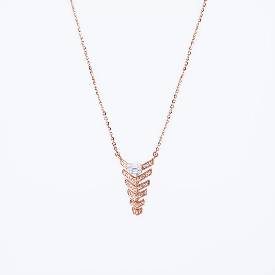 Zenith Glow Diamond Necklace Set