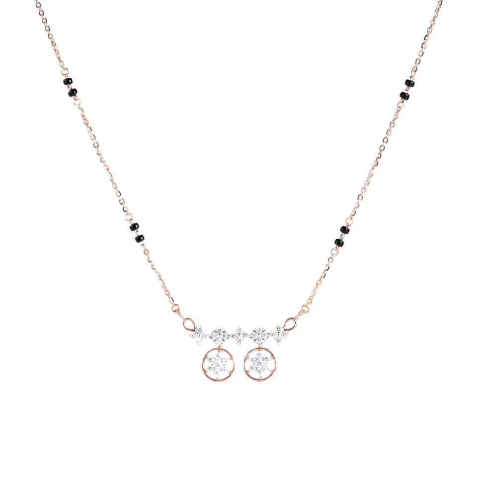 Petal Radiane Diamond Mangalsutra