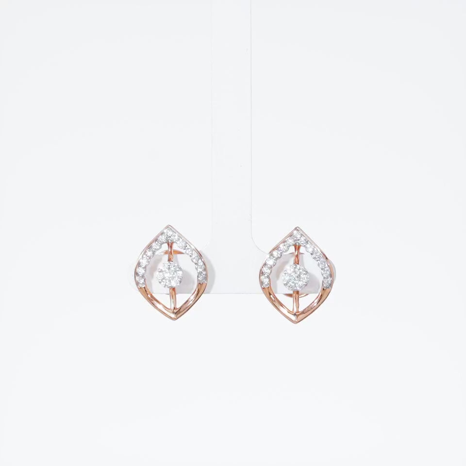 Dewdrop Marquise Diamond Necklace Set