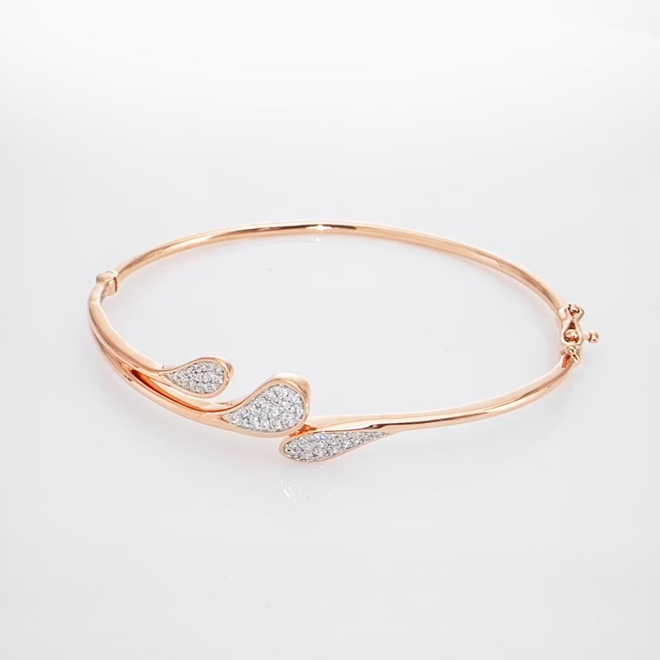 Graceful Vine Diamond Bracelet